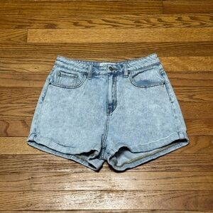 PacSun Acid Wash Mom Shorts